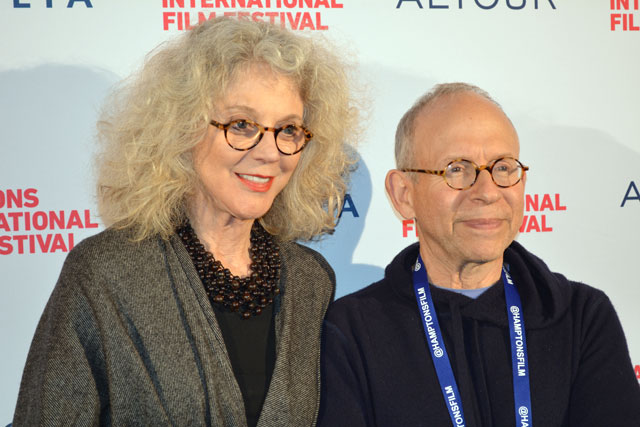Blythe Danner and Bob Balaban attend <i>Truth</i>.