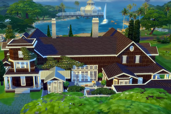 Grayson Manor in The Sims 4