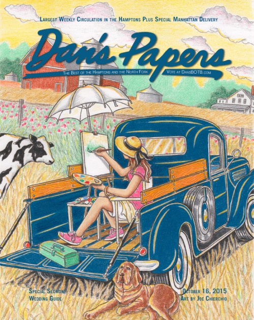 Joe Chierchio's October 16, 2015 Dan's Papers cover art