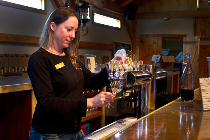 Martha Clara Vineyards tasting room