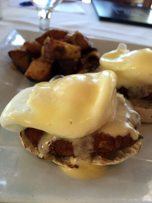 Eggs Benedict. 