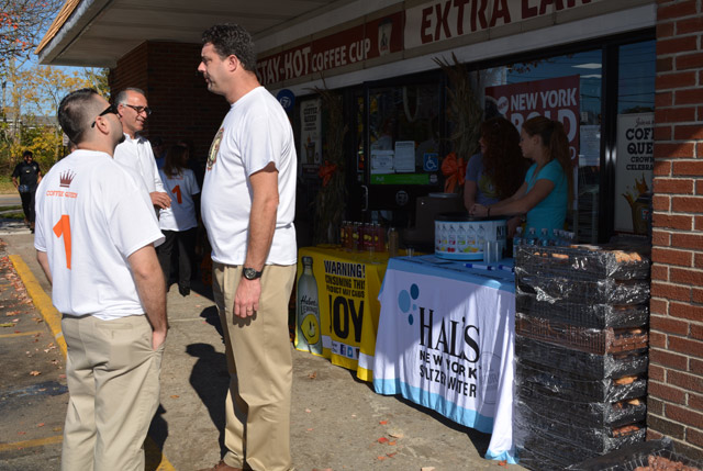 Several vendors joined 7-Eleven's customer appreciation event.