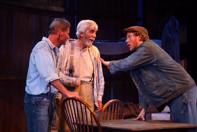 Joe Pallister, Terry Brockbank and Preston Truman Boyd