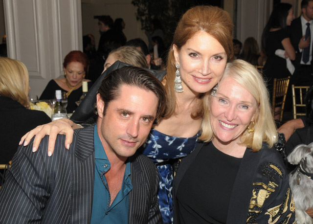 Lorenzo Borghese, Jean Shafiroff and Jewel Morris