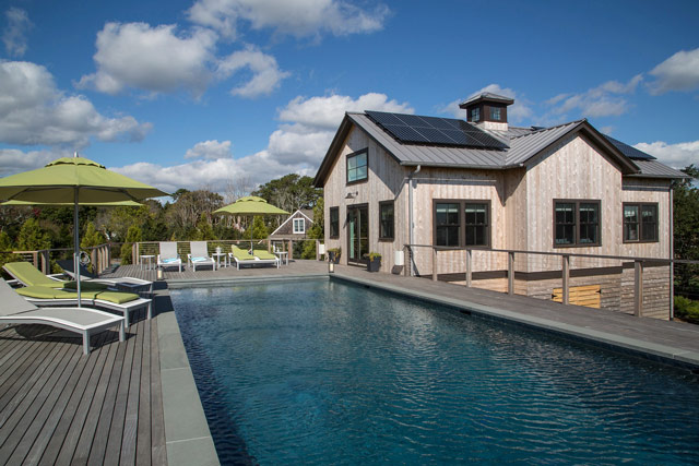 Kim Erie's LEED-certified home in Quogue. Photo credit: Cully/EEFAS