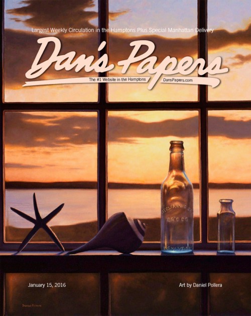 Daniel Pollera’s “Inside Looking Out” Dan's Papers cover art for January 15, 2016