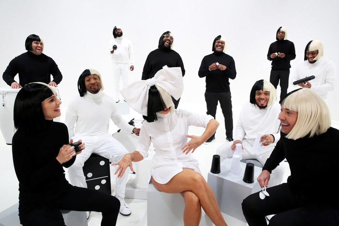 Jimmy Fallon, Natlaie Portman and Sia join The Roots for a rendition of "Iko Iko"
