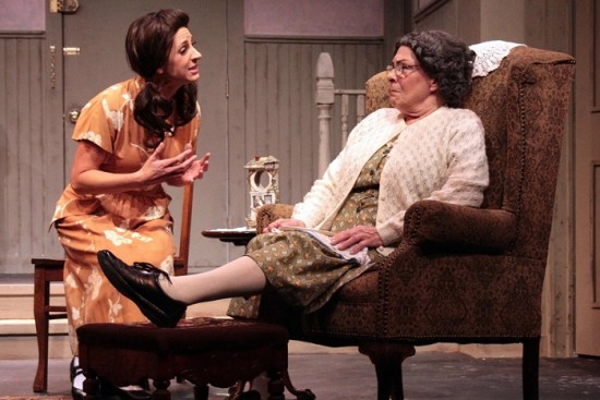 Rebecca Edana and Diana Marbury in "Lost in Yonkers"