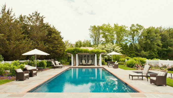 Lloyd Blankfein's former pool in Sagaponack