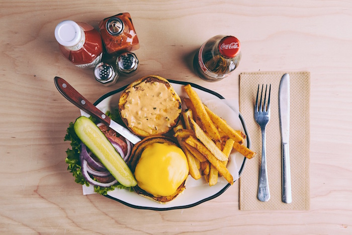 The Black Tap All-American Burger Photo: Black Tap Craft Burgers & Beer