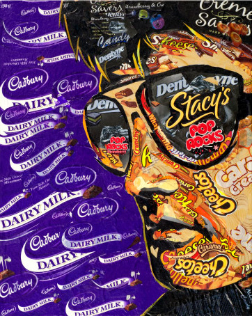 "Elvis" by Laura Benjamin, Art Courtesy The White Room Gallery