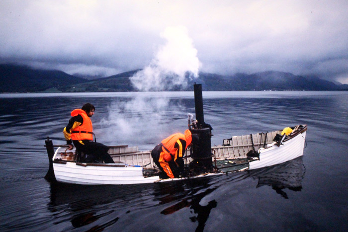 "Autoxylopyrocycloboros" by Simon Starling at Parrish Art Museum, Photo: Oliver Peterson