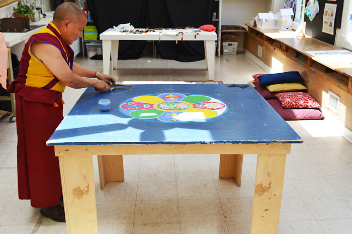 Buddhist Lama Tenzin Yignyen at Ross School