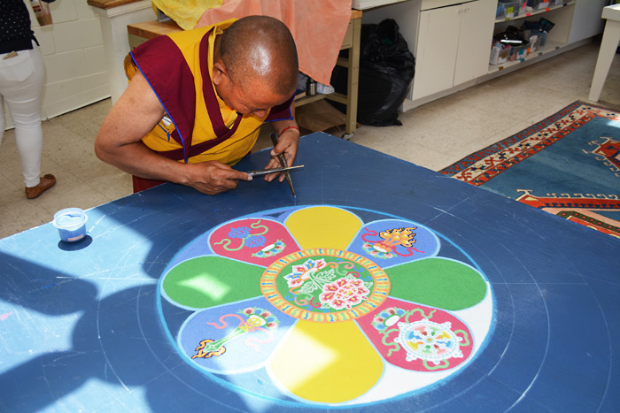 Buddhist Lama Tenzin Yignyen at Ross School