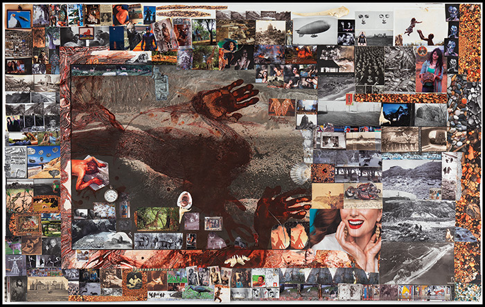 "Boulder-dash" by Peter Beard