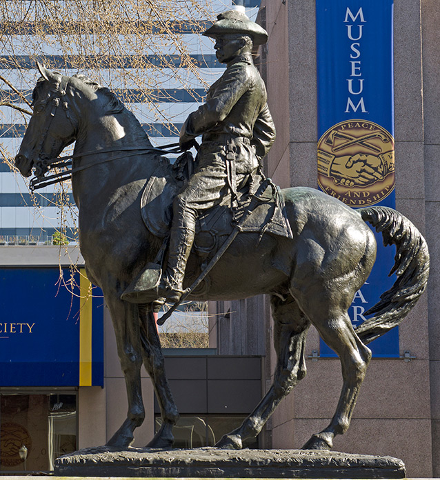 Teddy Roosevelt statue in Oregon