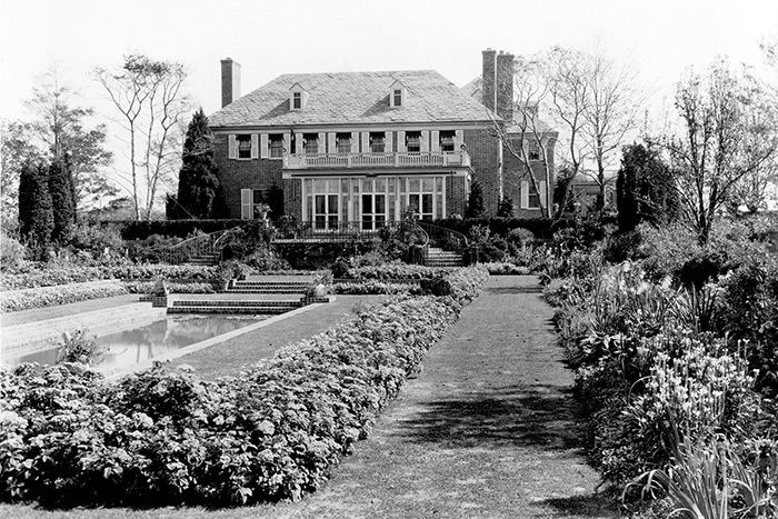 Westerly, west facade