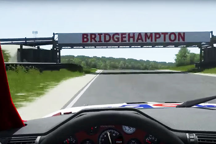 Bridgehampton Race Circuit on the Assetto Corsa program