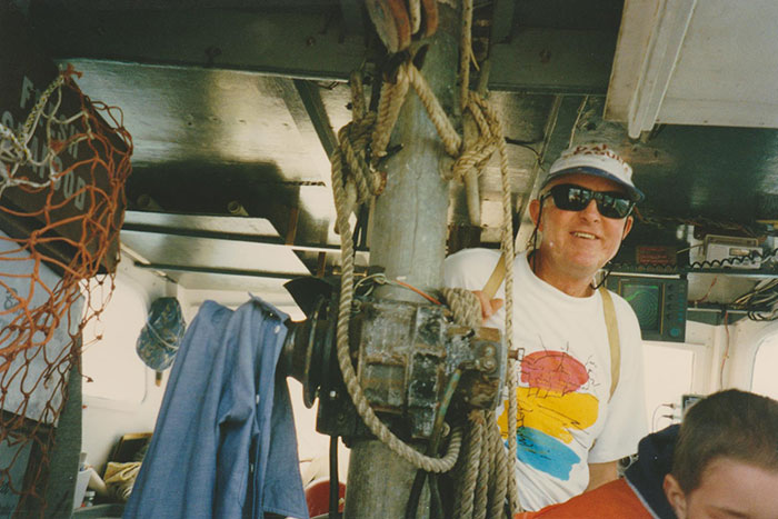 Stuart Vorpahl on the Polly Ruth