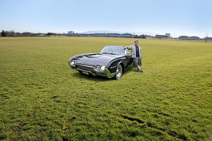 Tomm Scalera with car