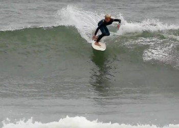 Young surfers in ESA Montauk Classic