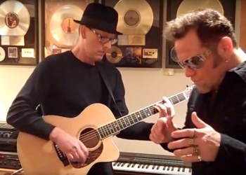 Jeff Allegue and Paul Mahos of New Life Crisis perform 