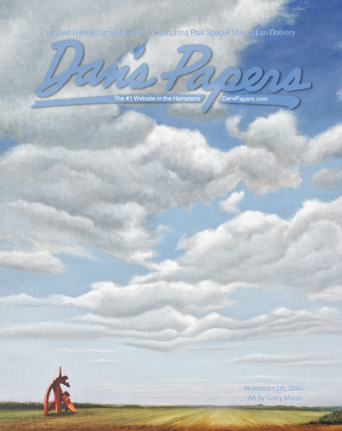 "Almost There," Dan's Papers cover art featuring Linda Scott's "Stargazer" by Gerry Moran