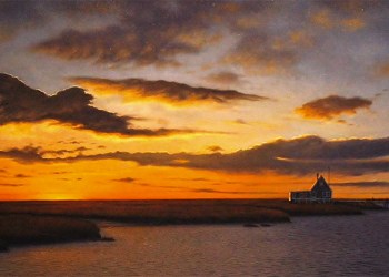 Daniel Pollera showed his work at PechaKucha Night Hamptons