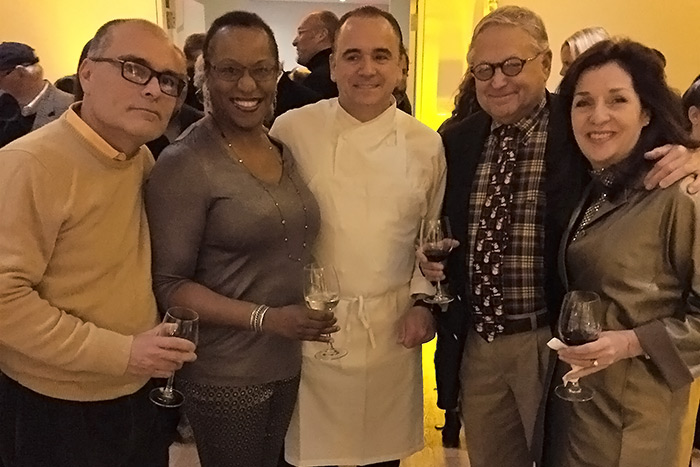 Kevin McEneaney, Helaine Teperman, Jean-Georges Vongerichten, Dr. Lewis Teperman, Deb McEneaney