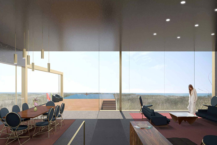 Montauk Colony at Ditch Plains render