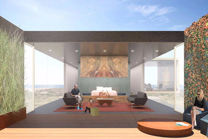 Montauk Colony at Ditch Plains render