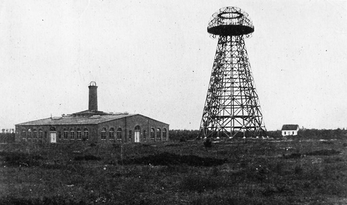 Wardenclyffe tower in Shoreham