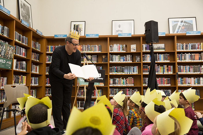 Isaac Mizrahi at Brooklyn Public Library