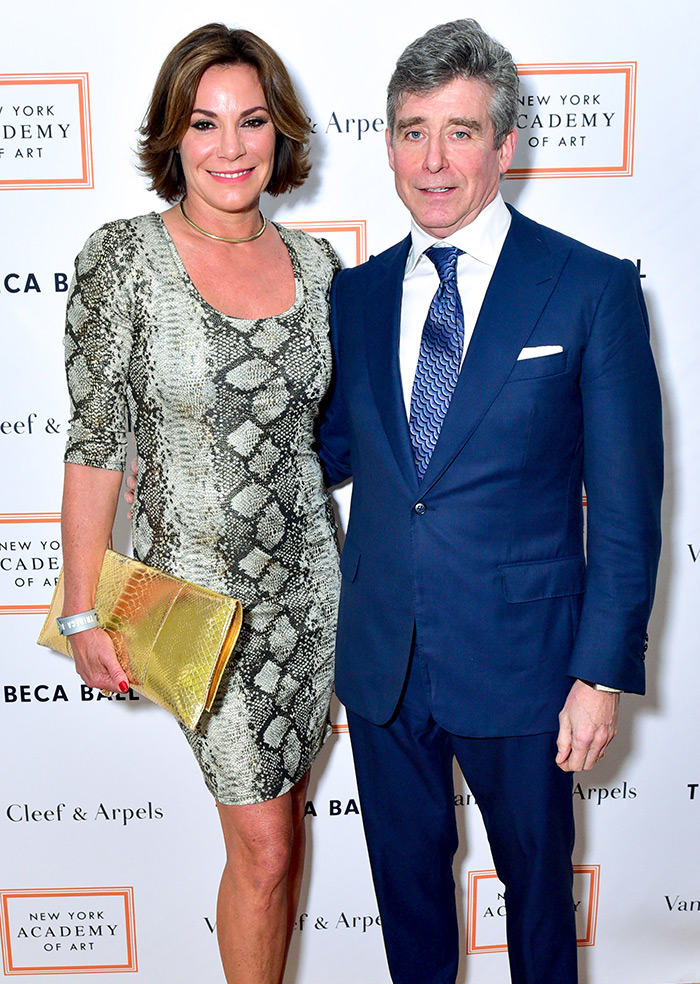 Luann D'Agostino and Jay McInerney