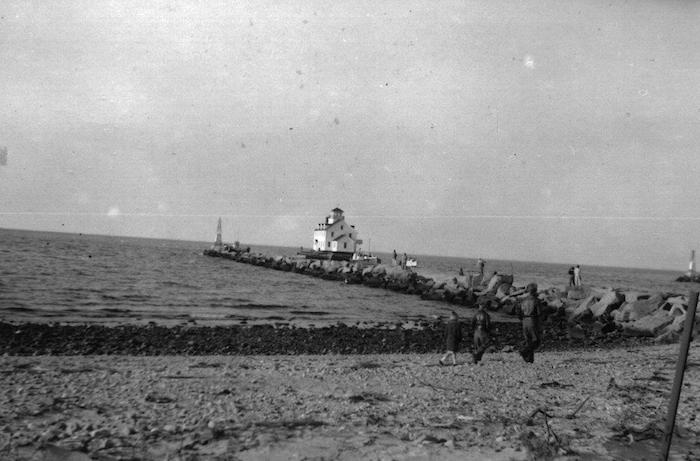 Another Coast Guard station is moved, this one by sea from Napeague to Montauk in 1948