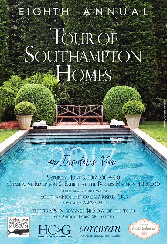 2017 Southampton House Tour brochure ad