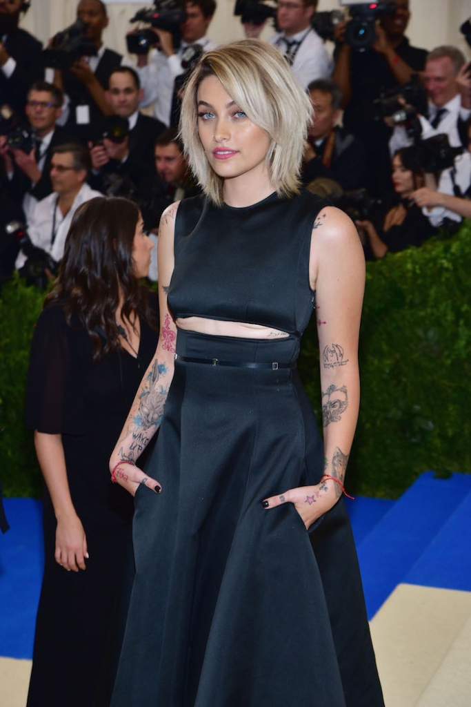Paris Jackson at the 2017 Met Gala.