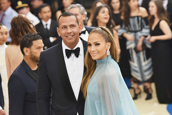 Jennifer Lopez and Alex Rodriguez2 at the 2017 Met Gala