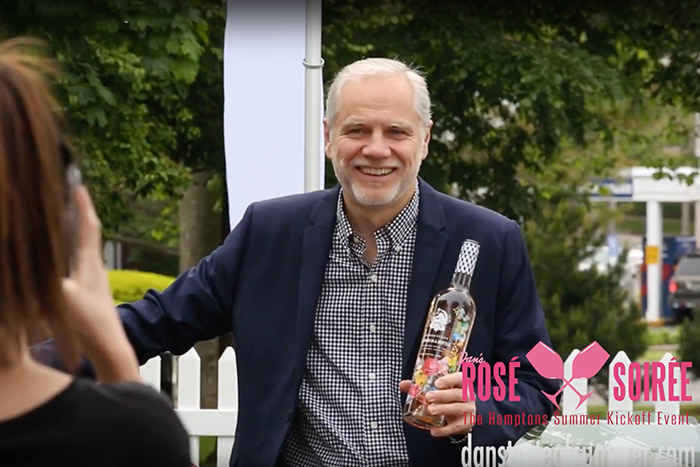 Roman Roth at Dan's Rose Soiree