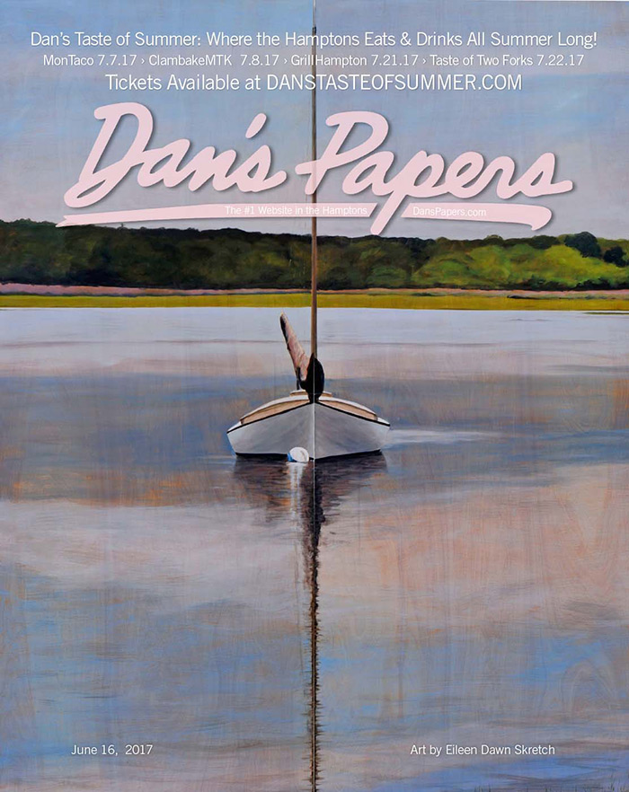 June 16, 2017 Dan's Papers cover art by Eileen Dawn Skretch