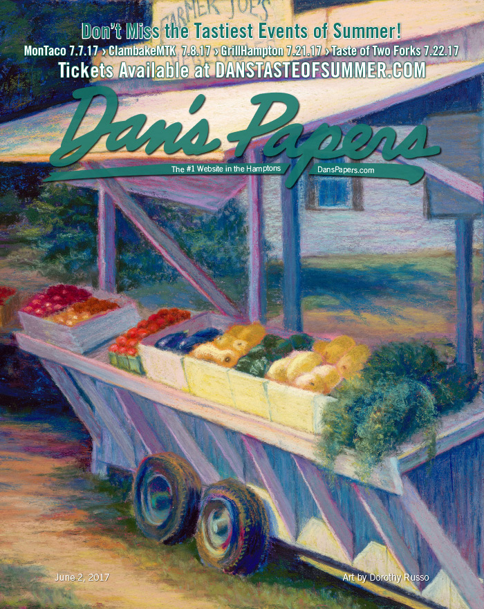 June 2, 2017 Dan's Papers cover art by Dorothy Russo