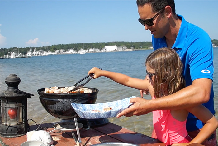 Will and Kyler Tully on "Cooking with Kyler"