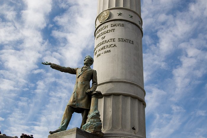 Jefferson Davis Confederate monument