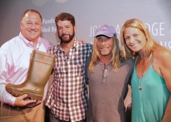 CEO and Editorial Director at Dan's Hamptons Media Eric Feil, Montauk-based authors John Aldridge and Anthony Sosinski, musical artist Nancy Atlas