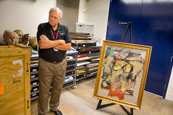 Willem de Kooning's Woman-Ochre