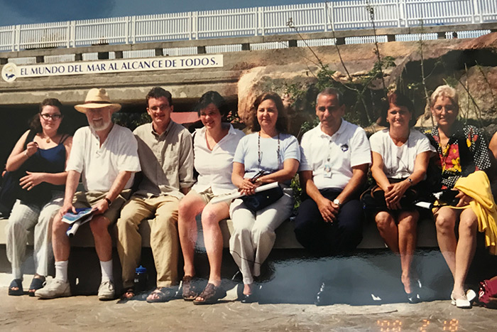 Dan and friends in Cuba