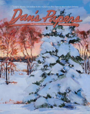January 19, 2018 Dan's Papers cover art by Patricia Feiler