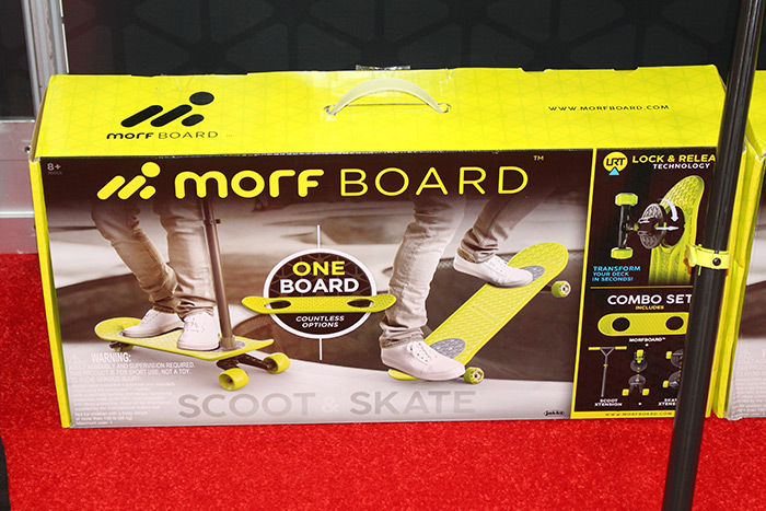 Morfboard at Toy Fair 2018