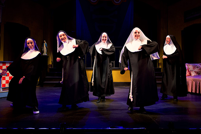 The cast of "Nunsense"