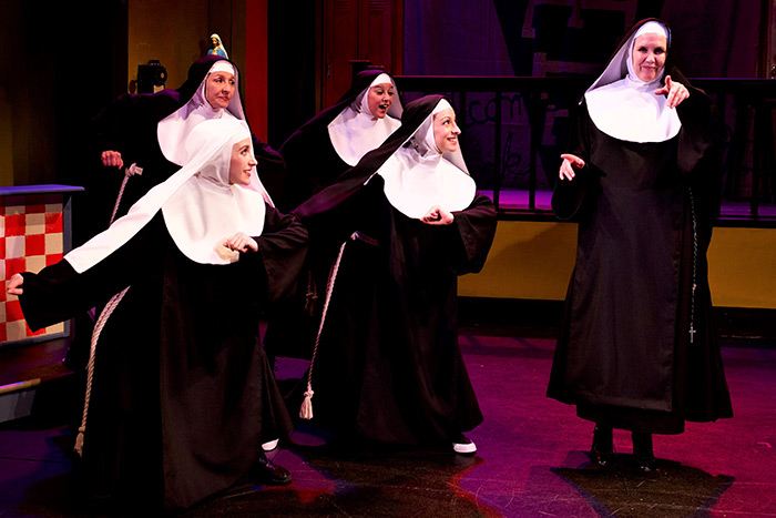 The "Nunsense" cast